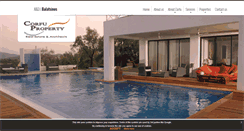 Desktop Screenshot of corfuproperty.gr